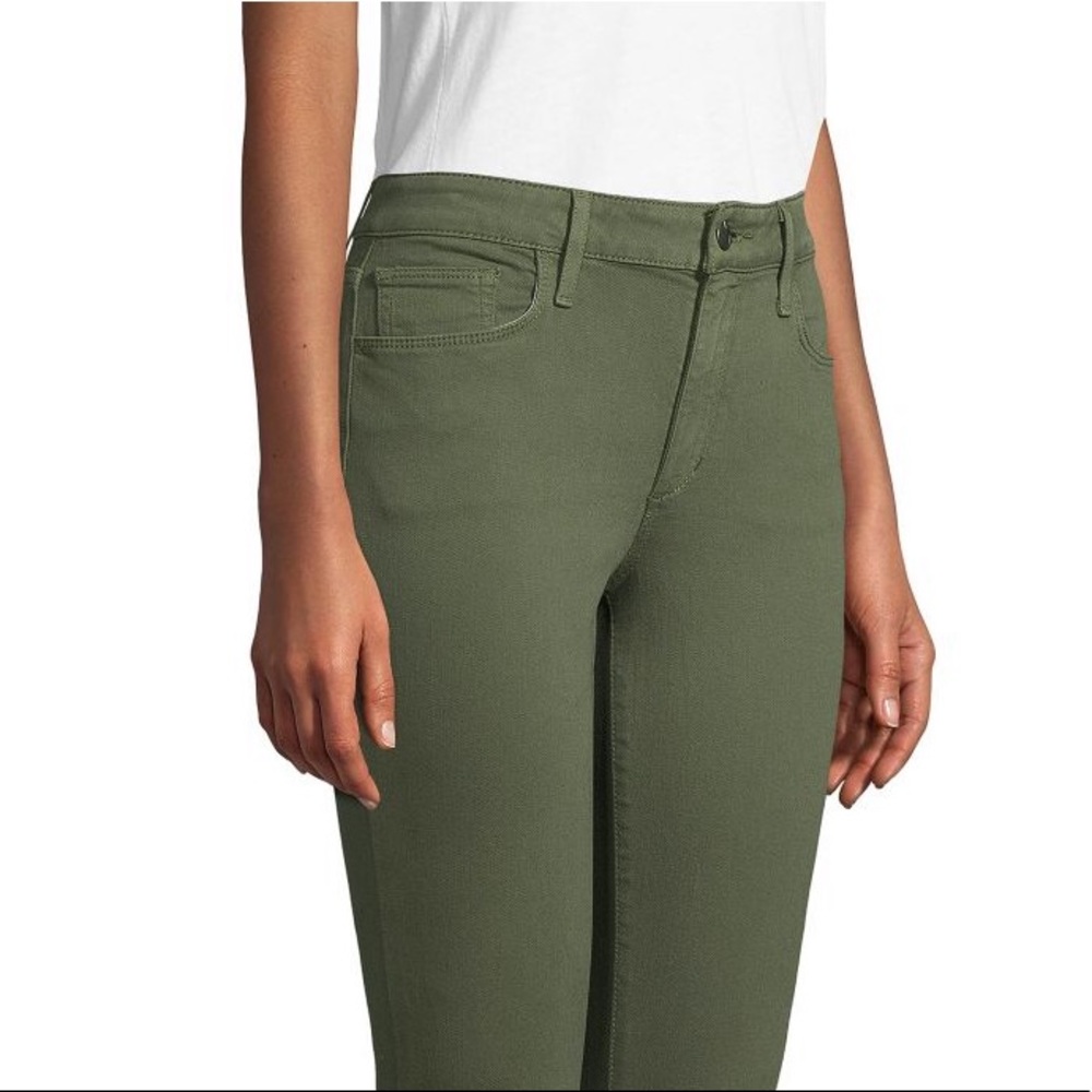 Joe’s olive skinny jeans